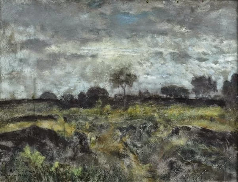  91-Attilio Pratella -paesaggio 